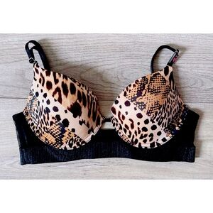 Victoria’s Secret ‘Very Sexy’ Push-Up Leopard Print Bra
